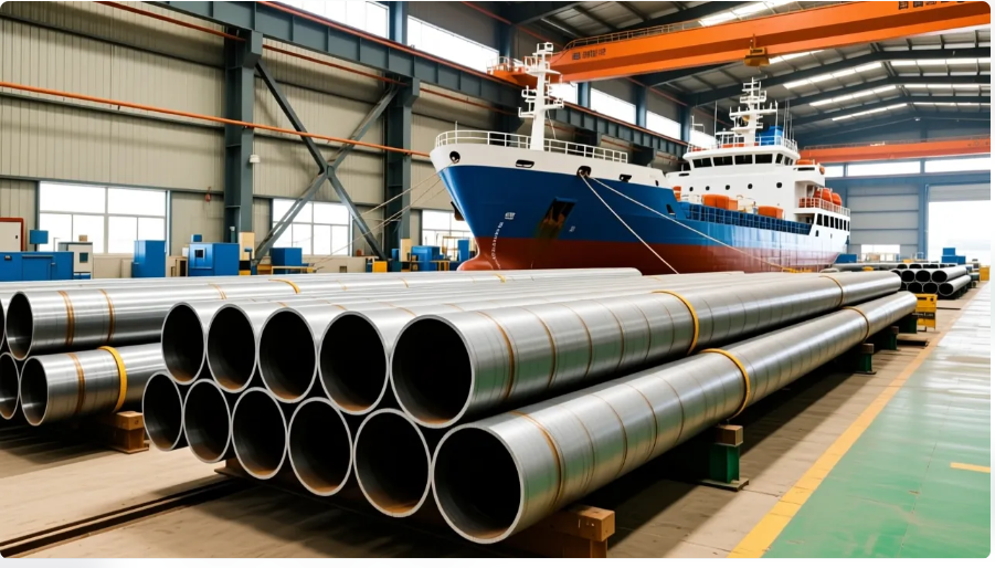 Applications of stainless steel pipes in shipbuilding and marine engineering